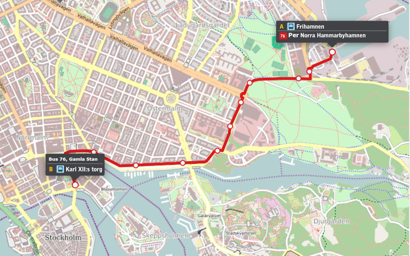 cosa vedere in un giorno a Stoccolma per crocieristi - come raggiungere il centro dal porto in bus