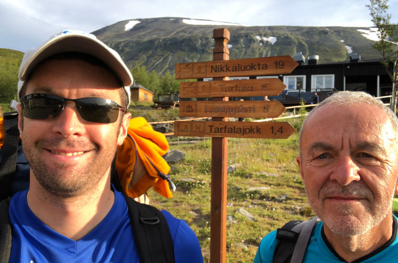 il Kungsleden - trekking in Lapponia - partenza da kebnekaise