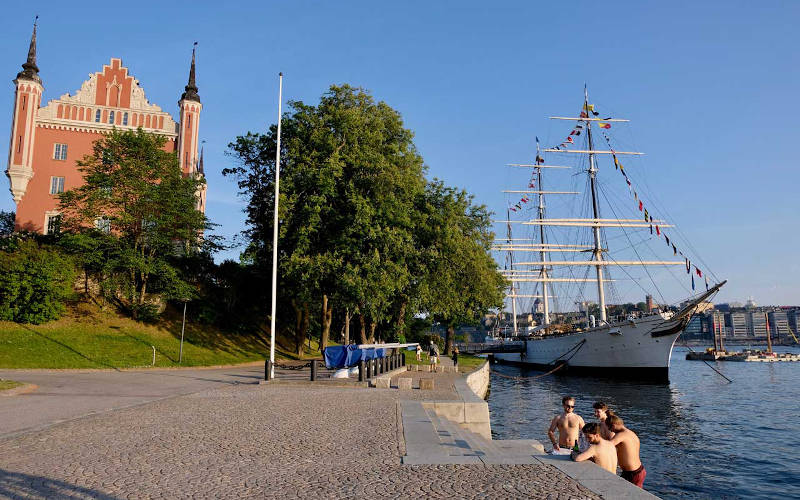 Hotel sulle navi a Stoccolma: STF Af Chapman a Skeppsholmen