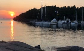 Dove andare nell'arcipelago di Stoccolma: Grinda al tramonto