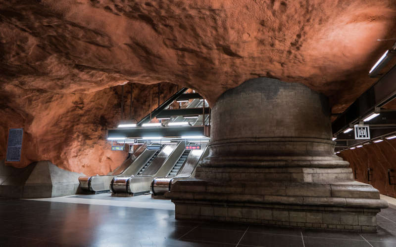 La metropolitana di Stoccolma: Rådhuset