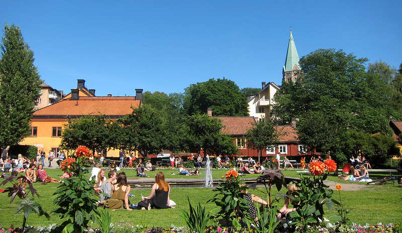 Nytorget a Södermalm il quartiere hipster di Stoccolma
